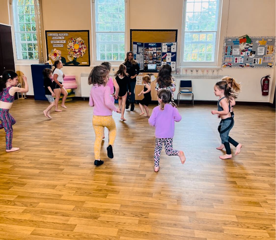 Children Dancing at Moov Agency Children's Talent Agency West Yorkshire